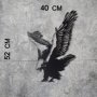 WALLXPERT Zidna dekoracija Eagle - slika 3