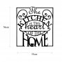 WALLXPERT Zidna dekoracija The Kitchen Is The Heart Of The Home - slika 5