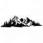 WALLXPERT Zidna dekoracija Mountain 2 1 - slika 5