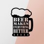 WALLXPERT Zidna dekoracija Beer Metal Decor - slika 5