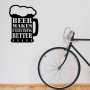 WALLXPERT Zidna dekoracija Beer Metal Decor - slika 1