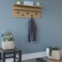 HANAH HOME Čiviluk Rolker Oak - slika 3