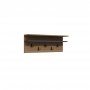 HANAH HOME Čiviluk Rolker Oak Anthracite - slika 1