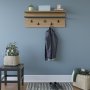HANAH HOME Čiviluk Rolker Oak Anthracite - slika 2