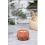WALLXPERT Sveća Prism Brick K Amber - slika 1