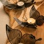 WALLXPERT Set svećnjaka Papilio Tealight Set of 3 APT581 Black - slika 3