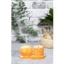 WALLXPERT Set sveća Orange Prism Bubble Set Tray WK Lavender - slika 1