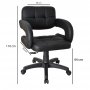 HANAH HOME Stolica Burocci Cappa Black - slika 2