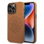 KARL LAGERFELD Maska za iPhone 14 Pro Max PU LEATHER PERFORATED LOGO CAMEL (KLHCP14XFWHC) - slika 2