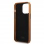 KARL LAGERFELD Maska za iPhone 14 Pro Max PU LEATHER PERFORATED LOGO CAMEL (KLHCP14XFWHC) - slika 3