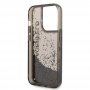 KARL LAGERFELD Maska za iPhone 14 Pro Max LIQ. GLITTER ELONG Black (KLHCP14XLCKVK) - slika 2