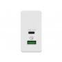 CELLY Kućni punjač ProPower 45W sa dva USB ulaza Beli (TCUSBC45WWH) - slika 2