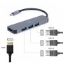GEMBIRD Tip-C multiport USB hub, 3x USB-A, 1x HDMI (A-CM-COMBO2-01) - slika 2