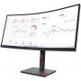 LENOVO ThinkVision T34w-30 (Raven Black) 3440x1440 WLED, HDMI, DP, USB-C, RJ-45, zakrivljen (63D4GAT1EU) - slika 3