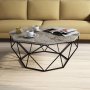 HANAH HOME Sto za dnevnu sobu Diamond White Marble - slika 1