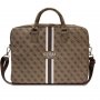 Guess GUCB15P4RPSW Stripes Brown 4G 16'' Torba za laptop - slika 1