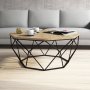 HANAH HOME Sto za dnevnu sobu Diamond Oak - slika 3