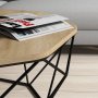 HANAH HOME Sto za dnevnu sobu Diamond Oak - slika 4