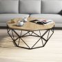 HANAH HOME Sto za dnevnu sobu Diamond Oak - slika 2