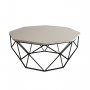 HANAH HOME Sto za dnevnu sobu Diamond Cream - slika 1