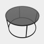HANAH HOME Sto za dnevnu sobu Startis Black - slika 1