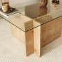 HANAH HOME Sto za dnevnu sobu Escape Sapphire Oak - slika 5