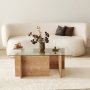 HANAH HOME Sto za dnevnu sobu Escape Sapphire Oak - slika 2