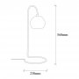 OPVIQ Stona lampa Yılan NT 121 - slika 5