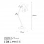 OPVIQ Stona lampa Mixed 11505 - slika 5