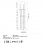 OPVIQ Podna lampa Shelf Lamp 8118 - slika 5