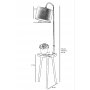 OPVIQ Podna lampa 534LUN2125 - slika 4