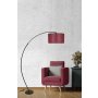 OPVIQ Podna lampa 534LUN4238 Bordo Abajurlu - slika 2