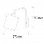 OPVIQ Zidna lampa Ve 6001 - slika 3