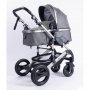 Puerri Duo sistem Passeggino, Silver&sivi ram - slika 1