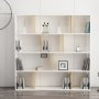 HANAH HOME Polica za knjige Hodbi White Oak - slika 3