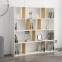 HANAH HOME Polica za knjige Hodbi White Oak - slika 2