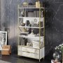 HANAH HOME Polica za knjige Frida 90 Cm White - slika 3