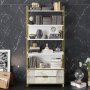 HANAH HOME Polica za knjige Frida 90 Cm White - slika 2