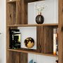 HANAH HOME Polica za knjige Lima Walnut - slika 4