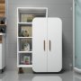 HANAH HOME Polica za knjige Form White - slika 4