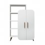 HANAH HOME Polica za knjige Form White - slika 1