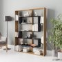 HANAH HOME Polica za knjige Esteban Black Ud - slika 2