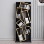 HANAH HOME Polica za knjige Carmen Black Oak - slika 2