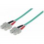 INTELLINET Optički kabl, Duplex, MM, SC, SC, 50, 125, OM3, 2M, AKVA - slika 1