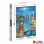 CLEMENTONI PUZZLE 1000 SNOW FLAKES ON THE BIG BEN - slika 1
