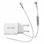 CELLY Adapter i Bluetooth slušalice NEWGEN, Bela - slika 1
