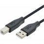 FAST ASIA PC-K18 USB A - USB B M/M 1.8m Black BULK - slika 1