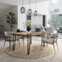 HANAH HOME Trpezarijski sto Pal Oak - slika 3