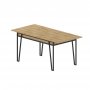 HANAH HOME Trpezarijski sto Pal Oak - slika 4