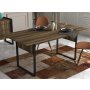 HANAH HOME Trpezarijski sto Lost Walnut - slika 2